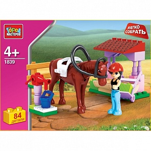 Конструктор - Легко собрать - Наездница (Город мастеров, AA-1839-Rsim)